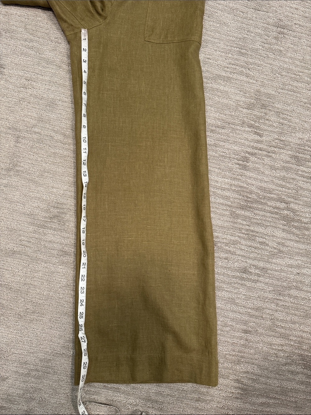 Reiss Ashby Wide Leg Linen Pants Size 4 - Picture 11 of 12